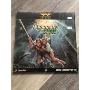 Romancing The Stone LASERDISC 1984 Michael Douglas Kathleen Turner  Widescreen